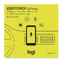 Logitech Zerotouch, Mobile phone/Smartphone, Car, Black