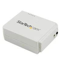 StarTech.com 1 Port USB Wireless N Network Print Server with 10/100 Mbps Ethernet Port - 802.11 b/g/n, Windows 10, Windows 10 Education, Windows 10 Education x64, Windows 10 Enterprise, Windows 10..., Mac OS 9.0, Mac OS 9.1, Mac OS 9.2, Mac OS X 10.0 Cheetah, Mac OS X 10.1 Puma, Mac OS X 10.10..., 151 mm, 230 mm, 70 mm