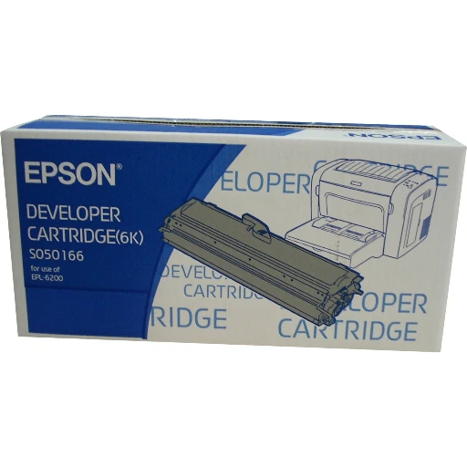 Epson EPL-6200 Double Box Developer Cartridge 6kx2, 2000 pages, Black, 1 pc(s)