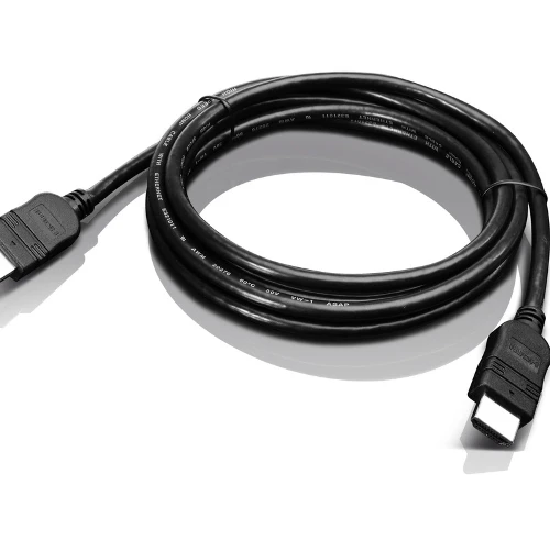 Lenovo 2.0m HDMI, 2 m, HDMI Type A (Standard), HDMI Type A (Standard), 10.2 Gbit/s, Black