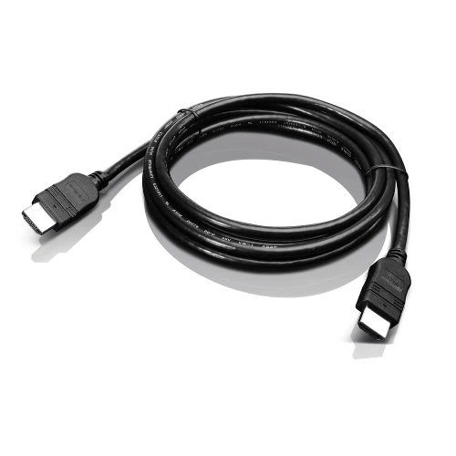 Lenovo 2.0m HDMI, 2 m, HDMI Type A (Standard), HDMI Type A (Standard), 10.2 Gbit/s, Black