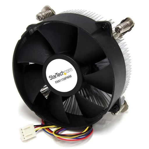 StarTech.com 95mm CPU Cooler Fan with Heatsink for Socket LGA1156/1155 with PWM, Cooler, Black