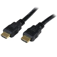 StarTech.com 1m (3ft) HDMI Cable - 4K High Speed HDMI Cable with Ethernet - UHD 4K 30Hz Video - HDMI 1.4 Cable - Ultra HD HDMI Monitors, Projectors, TVs & Displays - Black HDMI Cord - M/M, 1 m, HDMI Type A (Standard), HDMI Type A (Standard), 3D, 10.2 Gbit/s, Black