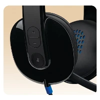 Logitech H540, Wired, Office/Call center, 20 - 20000 Hz, 120 g, Headset, Black