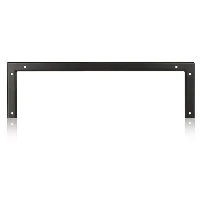 StarTech.com 3U 19in Steel Vertical Wall Mount Equipment Rack Bracket, Wall mounted rack, 3U, 56.7 kg, 921 g, Black