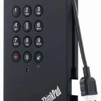 Lenovo ThinkPad USB 3.0 1TB, 1000 GB, 2.0, 5400 RPM, Black