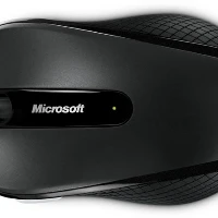 Microsoft Wireless Mobile Mouse 4000, BlueTrack, RF Wireless, 1000 DPI, Black