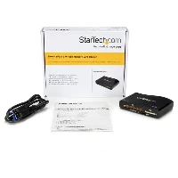 StarTech.com USB 3.0 Multi Media Flash Memory Card Reader, CF, Memory Stick (MS), MicroSD (TransFlash), MicroSDHC, MiniSD, MMC, MS Duo, MS Micro (M2), MS..., Black, Plastic, Power, CE, FCC, RoHS, USB 3.2 Gen 1 (3.1 Gen 1)
