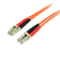 StarTech.com Fiber Optic Cable - Multimode Duplex 62.5/125 - LSZH - LC/LC - 2 m, 2 m, OM1, LC, LC