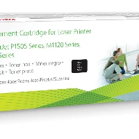 Xerox Black toner cartridge. Equivalent to HP CB436A. Compatible with HP LaserJet M1522 MFP, LaserJet P1505, 2000 pages, Black