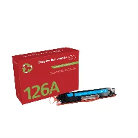 Everyday Remanufactured Everyday Cyan Remanufactured Toner by replaces HP 126A (CE311A), Standard Capacity, 1000 pages, Cyan, 1 pc(s)