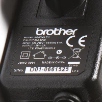 Brother ADE001EU ekstern adapter, Label printer, Indoor, 12 V, 2 A, Brother PT-H300, Black