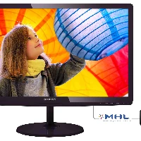 Philips LED-backlit LCD monitor 247E6QDAD/00, 59.9 cm (23.6