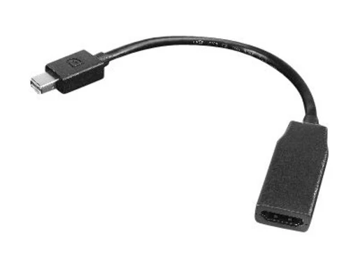 Lenovo 0B47089, 0.2 m, Mini DisplayPort, HDMI, 3840 x 2160 pixels, Black, Male/Female
