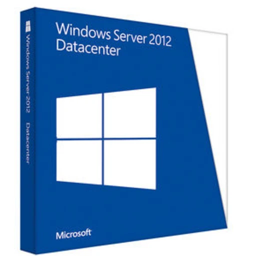 Microsoft Windows Server Datacenter 2012 R2 x64, Original Equipment Manufacturer (OEM), 2 license(s), 32 GB, 0.512 GB, 1.3 GHz, English