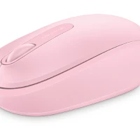Microsoft Wireless Mobile Mouse 1850, Ambidextrous, RF Wireless, Pink