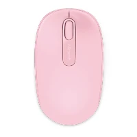 Microsoft Wireless Mobile Mouse 1850, Ambidextrous, RF Wireless, Pink
