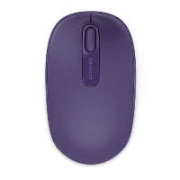 Microsoft Wireless Mobile Mouse 1850, Ambidextrous, RF Wireless, Purple