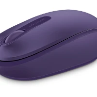 Microsoft Wireless Mobile Mouse 1850, Ambidextrous, RF Wireless, Purple