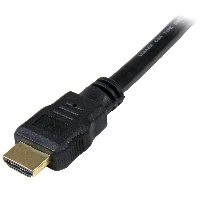 StarTech.com 50cm (1.6ft) HDMI Cable - 4K High Speed HDMI Cable with Ethernet - UHD 4K 30Hz Video - HDMI 1.4 Cable - Ultra HD HDMI Monitors, Projectors, TVs & Displays - Black HDMI Cord - M/M, 0.5 m, HDMI Type A (Standard), HDMI Type A (Standard), 3D, Audio Return Channel (ARC), Black