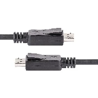 StarTech.com 1m (3ft) DisplayPort 1.2 Cable - 4K x 2K Ultra HD VESA Certified DisplayPort Cable - DP to DP Cable for Monitor - DP Video/Display Cord - Latching DP Connectors, 1 m, DisplayPort, DisplayPort, Male, Male, 3840 x 2400 pixels