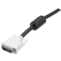 StarTech.com 2m DVI-D Dual Link Cable  M/M, 2 m, DVI-D, DVI-D, Male, Male, Black, White
