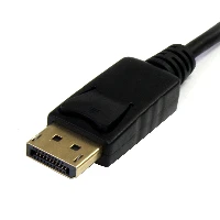 StarTech.com 2m (6ft) Mini DisplayPort to DisplayPort 1.2 Cable - 4K x 2K UHD Mini DisplayPort to DisplayPort Adapter Cable - Mini DP to DP Cable for Monitor - mDP to DP Converter Cord, 2 m, mini DisplayPort, DisplayPort, Male, Male, 3840 x 2400 pixels