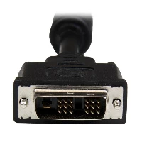 StarTech.com 3m DVI-D Single Link Cable - M/M, 3 m, DVI-D, DVI-D, Male, Male, Black