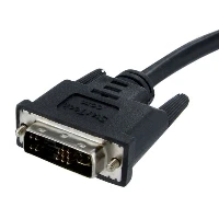 StarTech.com 1m DVI to VGA Display Monitor Cable M/M - DVI to VGA (15 Pin), 1 m, DVI-A, VGA (D-Sub), Nickel, Black, Male/Male