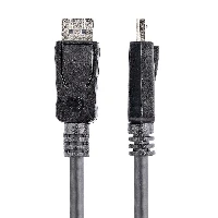 StarTech.com 5m (15ft) DisplayPort 1.2 Cable - 4K x 2K Ultra HD VESA Certified DisplayPort Cable - DP to DP Cable for Monitor - DP Video/Display Cord - Latching DP Connectors, 5 m, DisplayPort, DisplayPort, Male, Male, 3840 x 2400 pixels