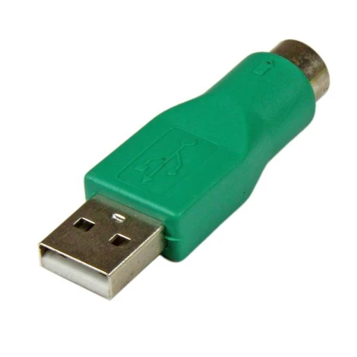 StarTech.com Replacement PS/2 Mouse to USB Adapter - F/M, PS/2, USB, Green