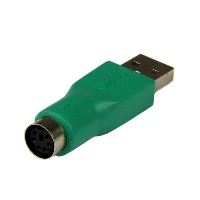 StarTech.com Replacement PS/2 Mouse to USB Adapter - F/M, PS/2, USB, Green