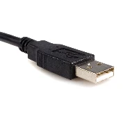 StarTech.com 6 ft USB to Parallel Printer Adapter - M/M, 1.9 m, Centronics, USB A, Male/Male, Black, 200 g