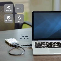 StarTech.com SATA to USB Cable with UASP, Black, CE, FCC, ASMedia - ASM1153E, 0 - 60 C, -10 - 70 C, 49 mm