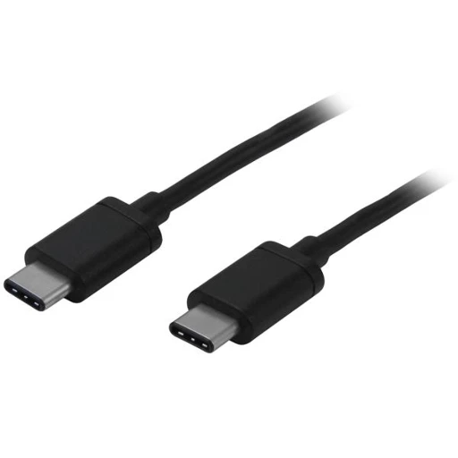 StarTech.com USB-C Cable - M/M - 2 m (6 ft.) - USB 2.0 - USB-IF Certified, 2 m, USB C, USB C, USB 2.0, Male/Male, Black