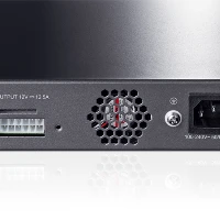 TP-Link RPS150, Network switch, Indoor, 100-240 V, 50/60 Hz, 150 W, 12 V