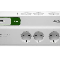 APC PM6U-GR, 1836 J, 6 AC outlet(s), Type F, 230 V, 50 Hz, 2300 W