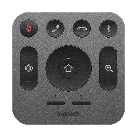 Logitech MeetUp, Webcam, RF Wireless, Press buttons, Grey