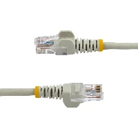 StarTech.com Cat5e Ethernet Patch Cable with Snagless RJ45 Connectors - 7 m, Gray, 7 m, Cat5e, U/UTP (UTP), RJ-45, RJ-45