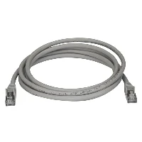 StarTech.com 2m CAT6a Ethernet Cable - 10 Gigabit Shielded Snagless RJ45 100W PoE Patch Cord - 10GbE STP Network Cable w/Strain Relief - Grey Fluke Tested/Wiring is UL Certified/TIA, 2 m, Cat6a, U/FTP (STP), RJ-45, RJ-45