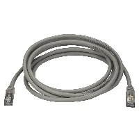 StarTech.com 3m CAT6a Ethernet Cable - 10 Gigabit Shielded Snagless RJ45 100W PoE Patch Cord - 10GbE STP Network Cable w/Strain Relief - Grey Fluke Tested/Wiring is UL Certified/TIA, 3 m, Cat6a, U/FTP (STP), RJ-45, RJ-45