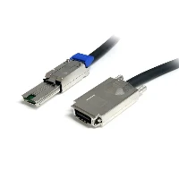 StarTech.com 2m External Serial Attached SCSI SAS Cable - SFF-8470 to SFF-8088, 2 m, SFF-8470 (32-pin SAS), SFF-8088 (26-pin, Mini-SAS), Straight, Straight, Male/Male