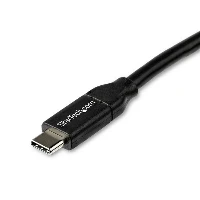 StarTech.com USB-C to USB-C Cable w/ 5A PD - M/M - 2 m (6 ft.) - USB 2.0 - USB-IF Certified, 2 m, USB C, USB C, USB 2.0, 480 Mbit/s, Black