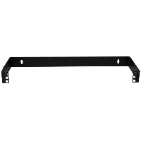 StarTech.com 1U 19in Hinged Wall Mounting Bracket for Patch Panels, Wall mounted rack, Black, 8 kg, 1U, Square, Open