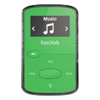 Hama Clip Jam, MP3 player, 8 GB, OLED, USB 2.0, FM radio, Green