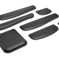 Kensington ErgoSoft Wrist Rest Mouse Pad, Black, Monochromatic, Wrist rest