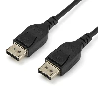 StarTech.com 2 m VESA Certified DisplayPort 1.4 Cable - 8K 60Hz HBR3 HDR - 6 ft Super UHD DisplayPort to DisplayPort Monitor Cord - Ultra HD 4K 120Hz DP 1.4 Slim Video Cable M/M DP Connector, 2 m, DisplayPort, DisplayPort, Male, Male, 7680 x 4320 pixels