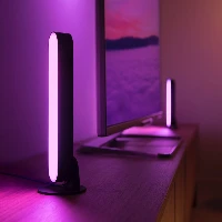 Philips Hue White and colour ambience Play light bar extension pack, Black, Integrated LED, Non-changeable bulb(s), White, 2000 K, 6500 K