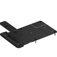 Logitech PC Mount, Monitor stand-mounted CPU holder, SFF, 100 x 100 mm, Black, Steel, Screw
