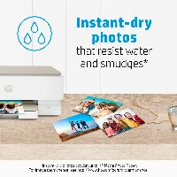 HP Matte Photo Paper, 180 g/m2, 10 x 15 cm (101 x 152 mm), 25 sheets, Matt, 180 g/m, 10x15 cm, White, 25 sheets, Home